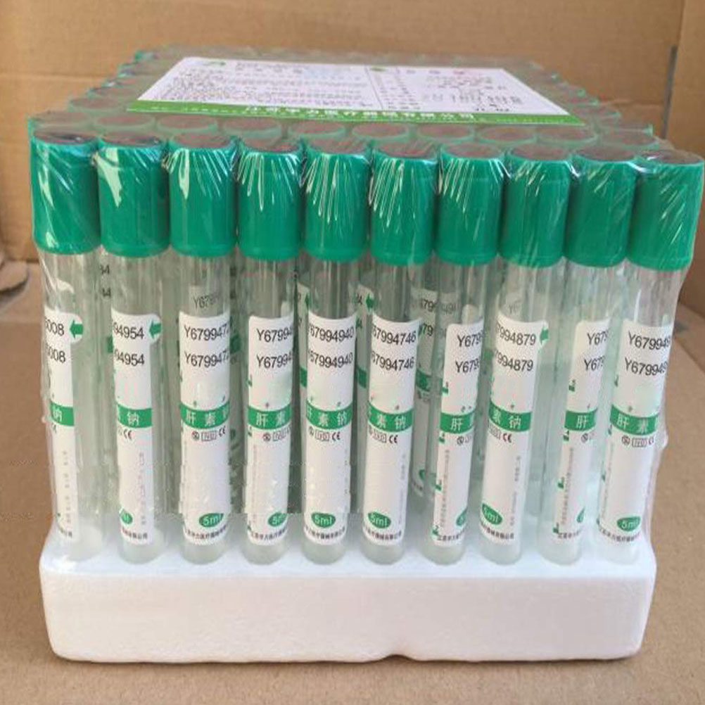 Blood Collection Tube - 100 Adet Sodyum Tüpü Cam Laboratuvar