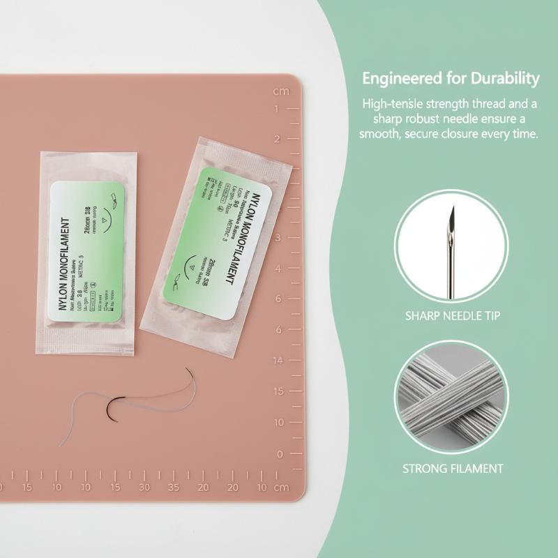 Naylon Monofilament Sütür Seti - Medical Lab Science incelemesi ve fiyatı