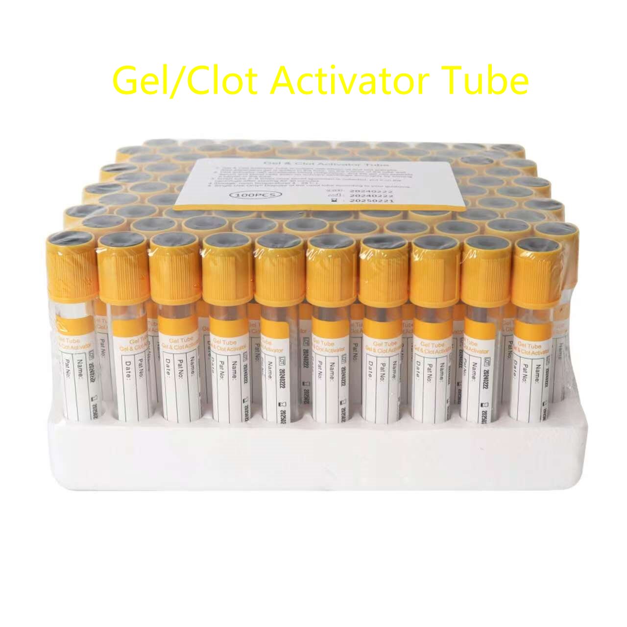 100 adet 3ml 5ml 10ml Tek Kull - Blood Collection Tube incelemesi ve fiyatı